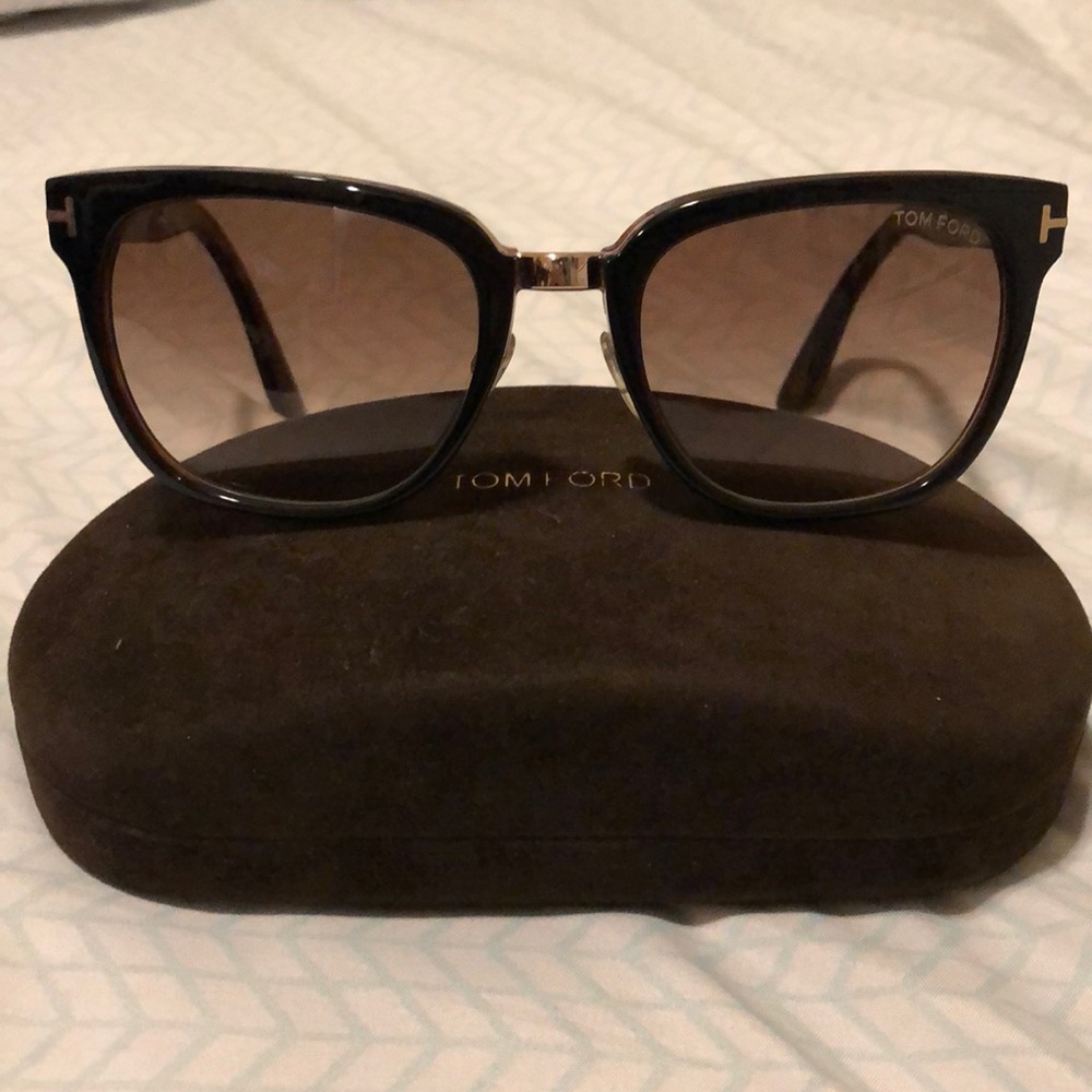 TOM FORD - 'Rock' 55mm Sunglasses